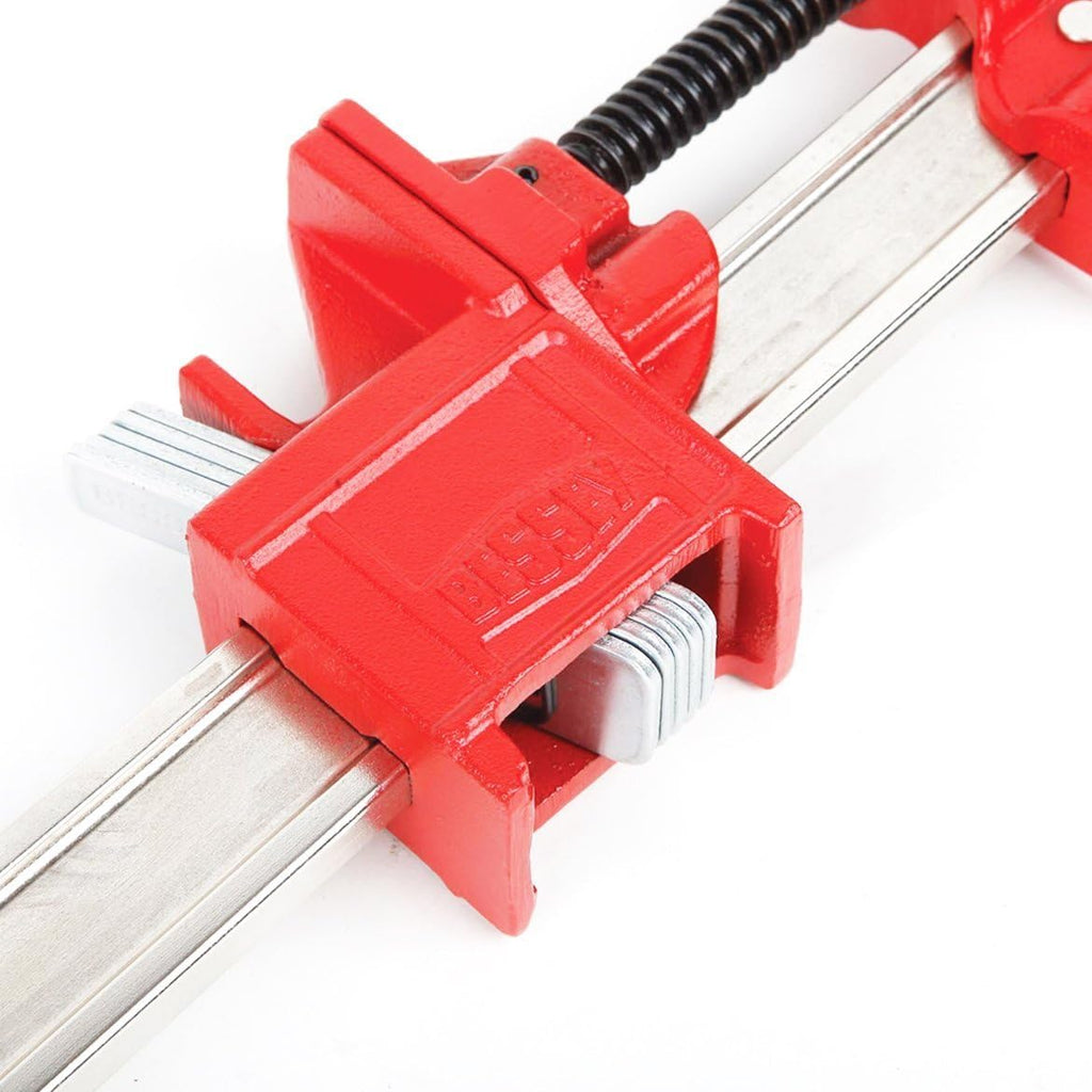 One (1) Pair BESSEY 84' Heavy-Duty IBeam Bar Clamps for Woodworking