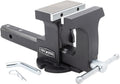 Yost Vise RHV-6 6-Inch Truck Trailer Receiver Vise | Heavy Duty Portable Work Vise | 5.9' Jaw Width, 5.81' Max Jaw Opening, 4.96' Throat | Fits Standard 2' Hitch with Hitch Pin Included