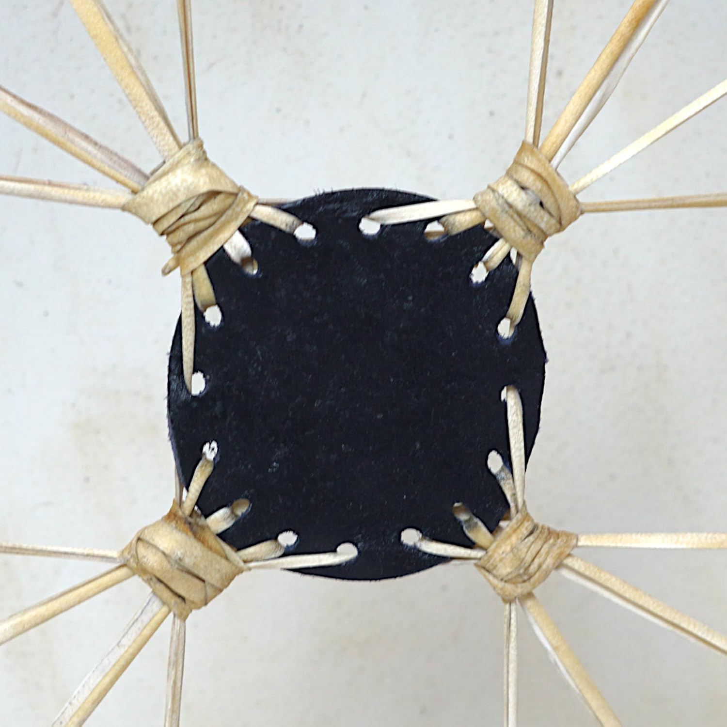 GMP Traditional Frame Drum/Bodhran with Handle | Natural Goatskin Head, Comes with Wood and Leather Mallet (18' Octagon)