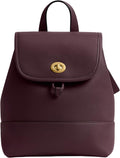 Coach Women's Turnlock Backpack Black Currant One Size