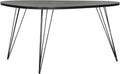 Safavieh Home Collection Rocco Retro Mid-Century Black Wood Coffee Table