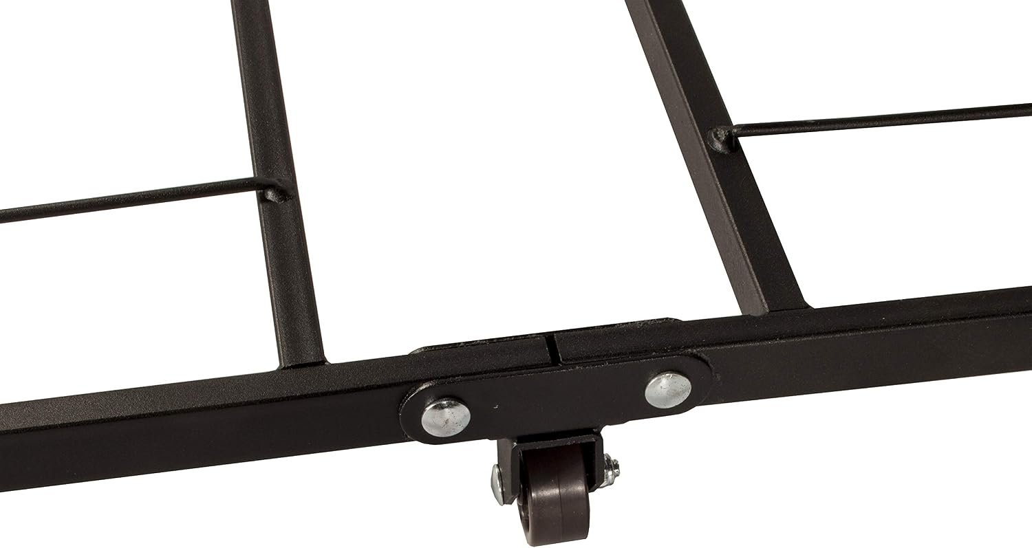 Hillsdale Furniture Metal Frame Roll-Out Trundle for Daybeds and Twin Beds, Black