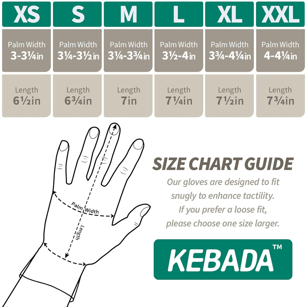 Kebada Safety Work Gloves,240 Pairs Bulk Pack, PU Coated, Ideal for Warehouse, Construction, Gardening and Mechanics, Black, Small