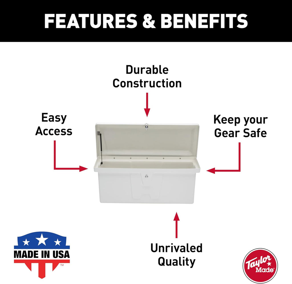 Taylor Made Stow N' Go Fiberglass Dock Box