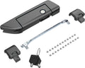 Tour Pack Latches,Tour Pack Trunk Lid Latch with Keys Fit for Harley Touring/Road King/Road Glide/Street Glide/Electra Glide/Ultra-Classic 2014+ Black Quartz