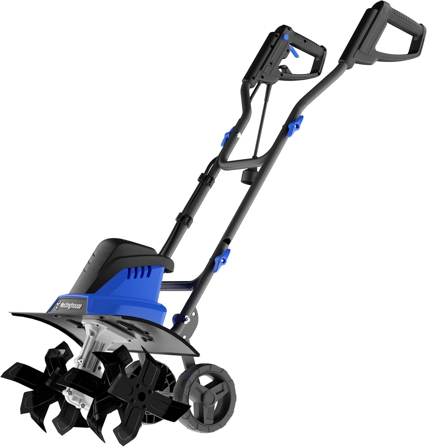 Westinghouse 18-Inch, 15 Amp Corded Electric Tiller Cultivator for Gardening with 6 Steel Blades