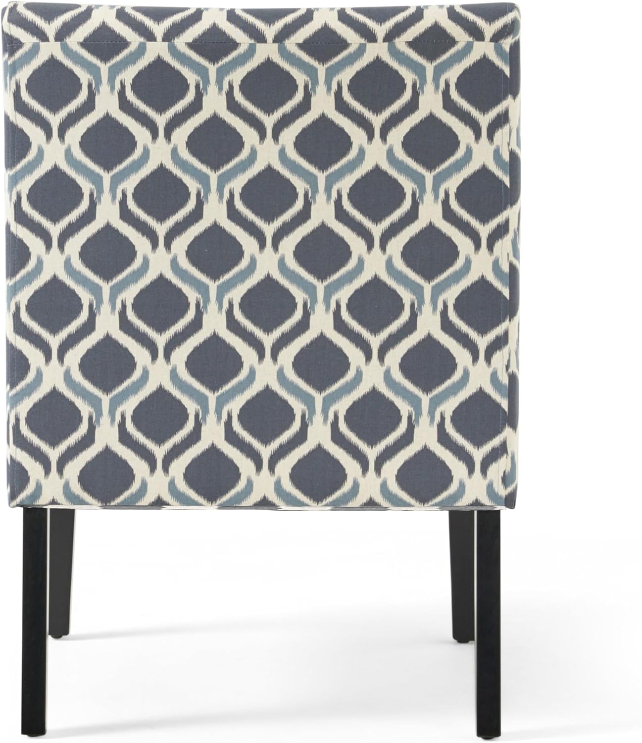 Christopher Knight Home Kassi Fabric Accent Chairs, 2-Pcs Set, Blue / Navy