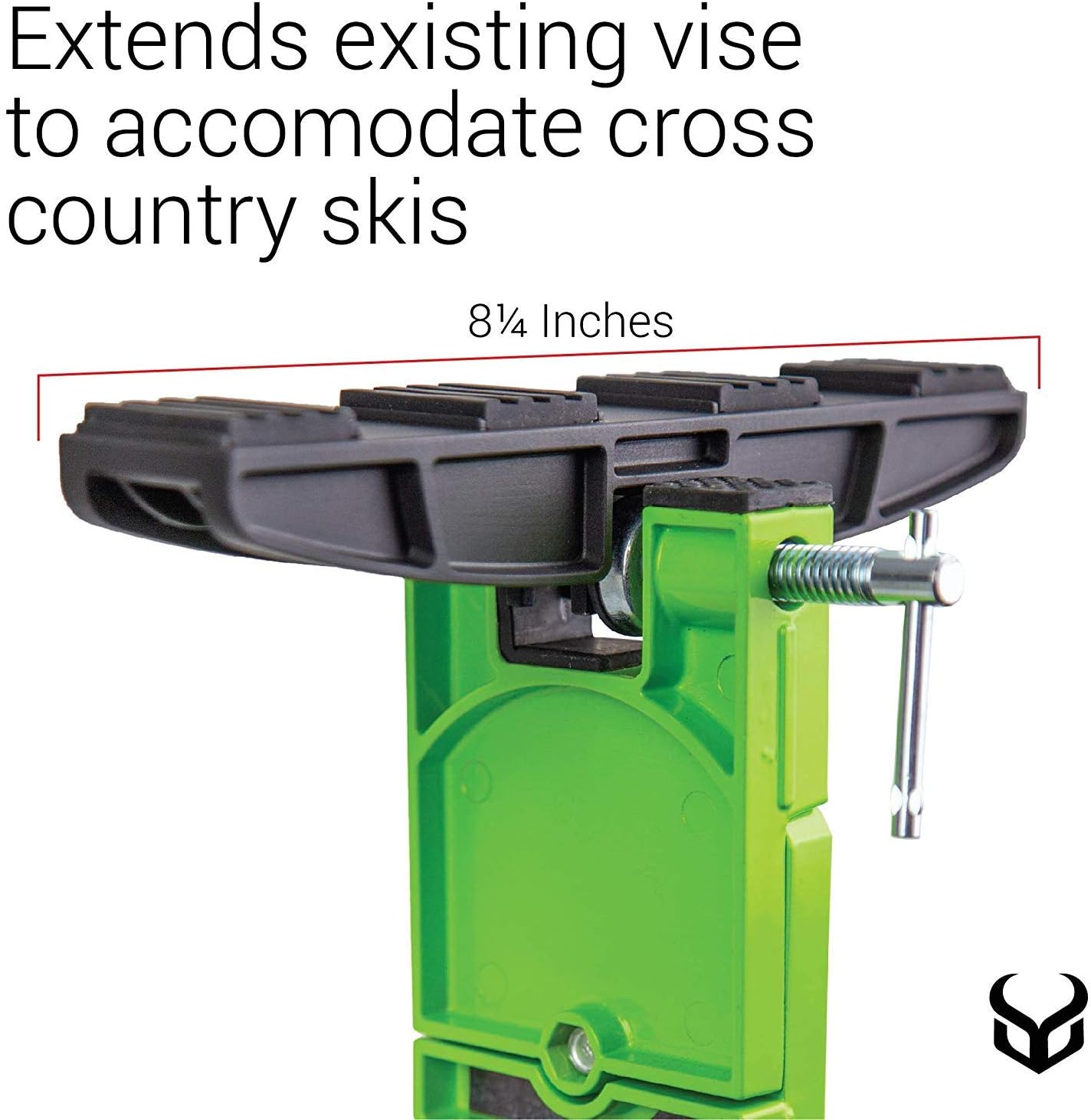 Demon United Ski and Snowboard Muzzle Vise and Universal X Vise Adapter Combo Package