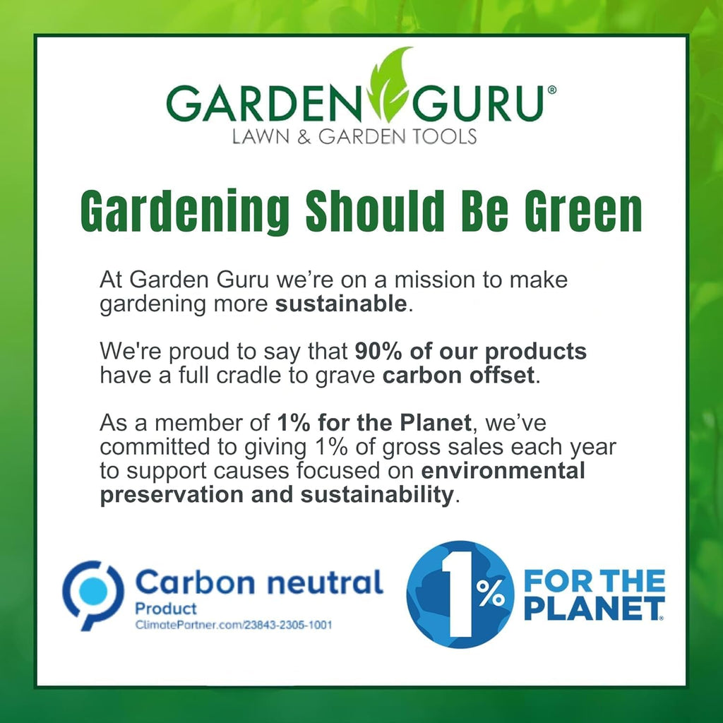 GARDEN GURU 2 in 1 Ratchet Pruning Shears Clippers – 4X Cutting Power – Ratcheting Garden Anvil Pruners Scissors - Makes Tough Cuts Easy - Great for Seniors & Arthritic Hands - 1 Case (50 Pcs)