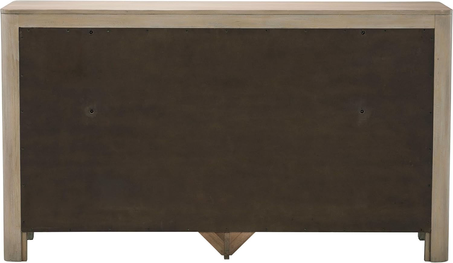 Coaster Home Furnishings - Solano - Wood - 9-Drawer Bedroom Dresser with Mango Veneer, Hidden Jewelry Tray, Felt-Lined Top Drawers and Arched Corners - Bedroom - Weathered Mango - 222523