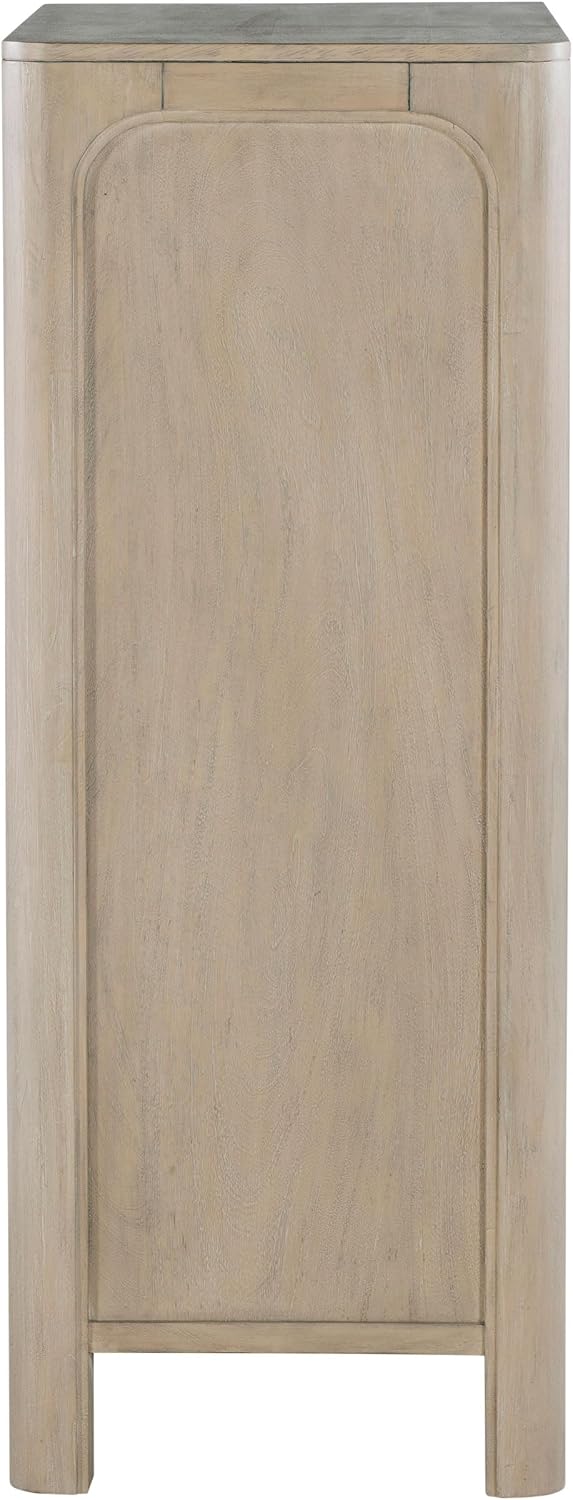 Coaster Home Furnishings - Solano - Wood - 5-Drawer Chest with Coastal Design, Rounded Edges, Bar Pull Handles and Hidden Compartment - Bedroom - Weathered Mango - 222525