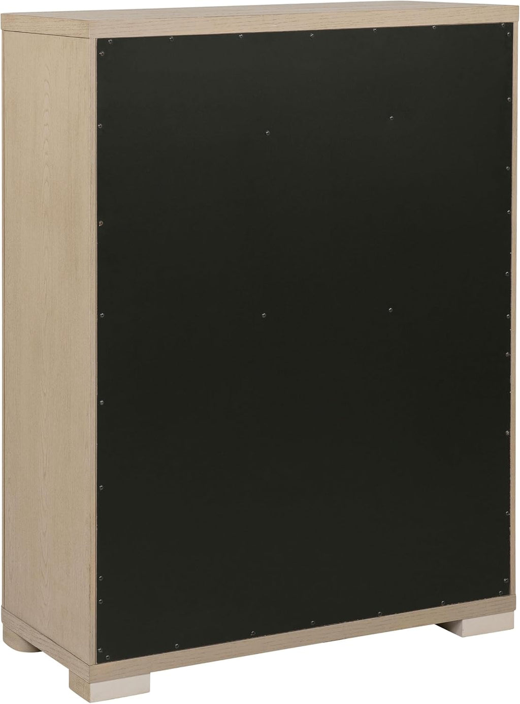 Coaster Home Furnishings - Ladera - Wood - 5-Drawer Chest of Drawers with Brushed Nickel Fingertip Pulls and French Dovetail Fronts - Contemporary - Bedroom - Light Elm - 225085