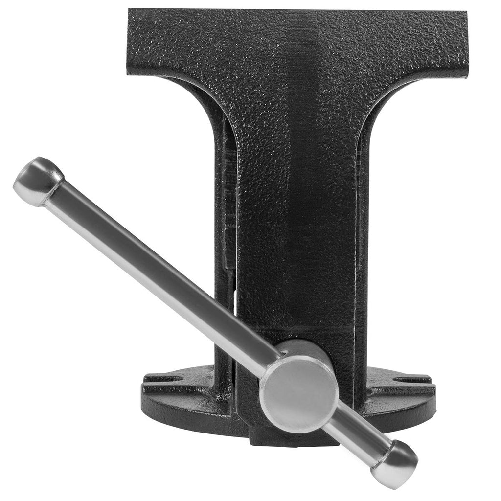 Stark USA 2-in-1 Tow Hitch Truck Vise 6' Bench Vise Fits Standard 2' Hitch Receiver Bench Mount Trailer Portable Work Vise Truck Trailer Receiver Portable Work