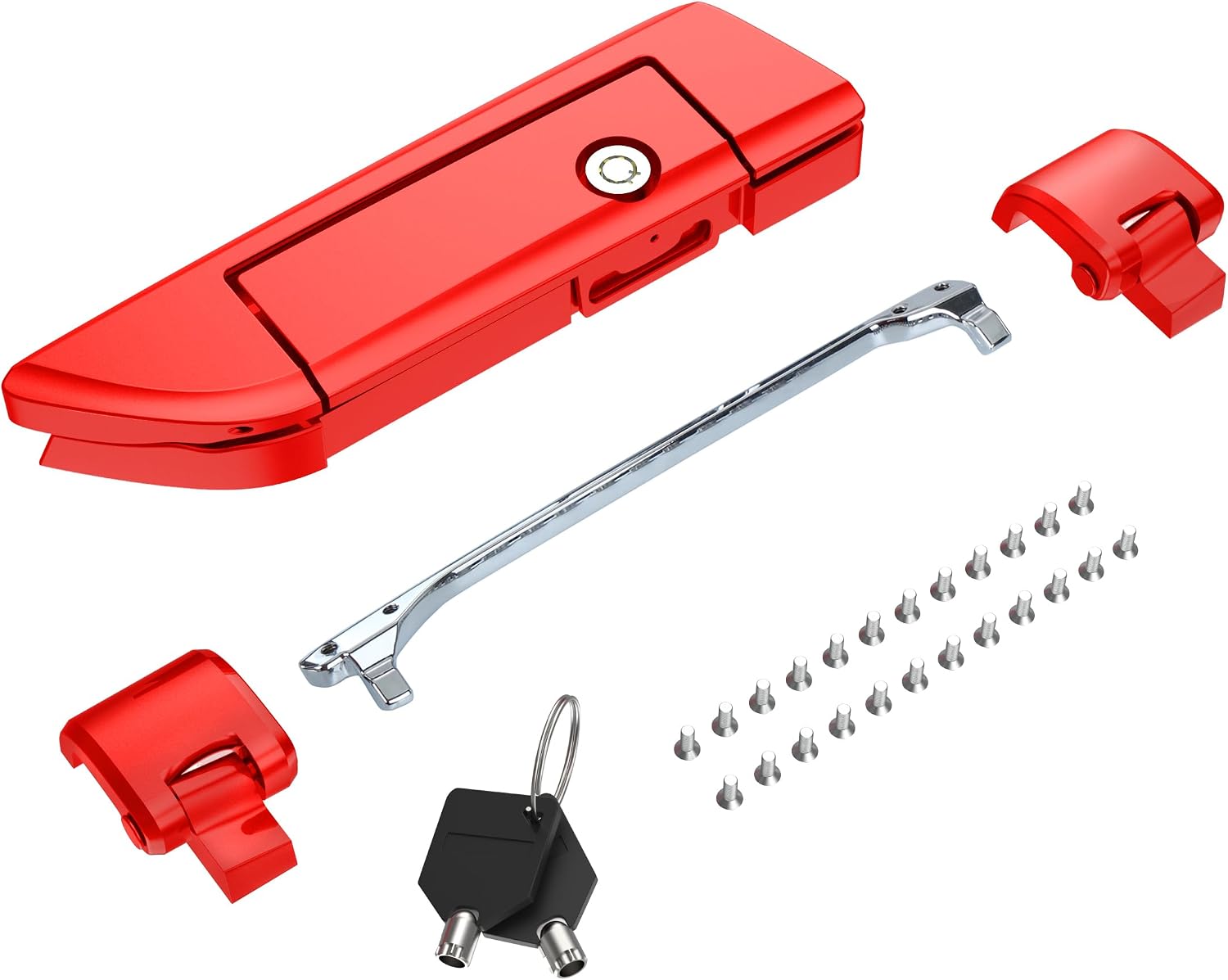 Tour Pack Latches Hinges Fit for Harley Touring Razor Chopped King Pak Road King Road Glide Street Glide Electra Glide 2014-2025 Performance Orange