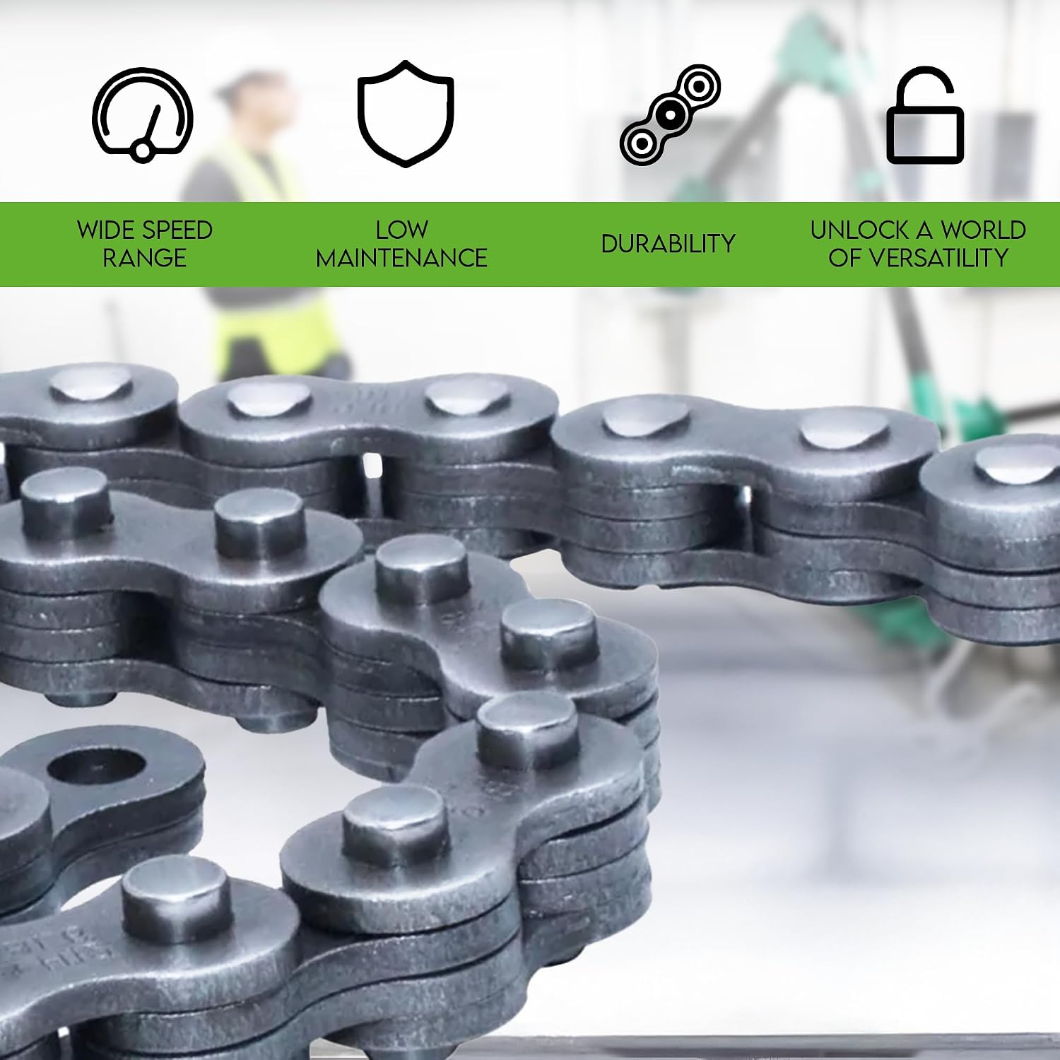 27831 – 24' Clamp Chain for Greenlee Ultra Super 6801, 640, 6001 | Industrial-Grade Conduit Holding Chain