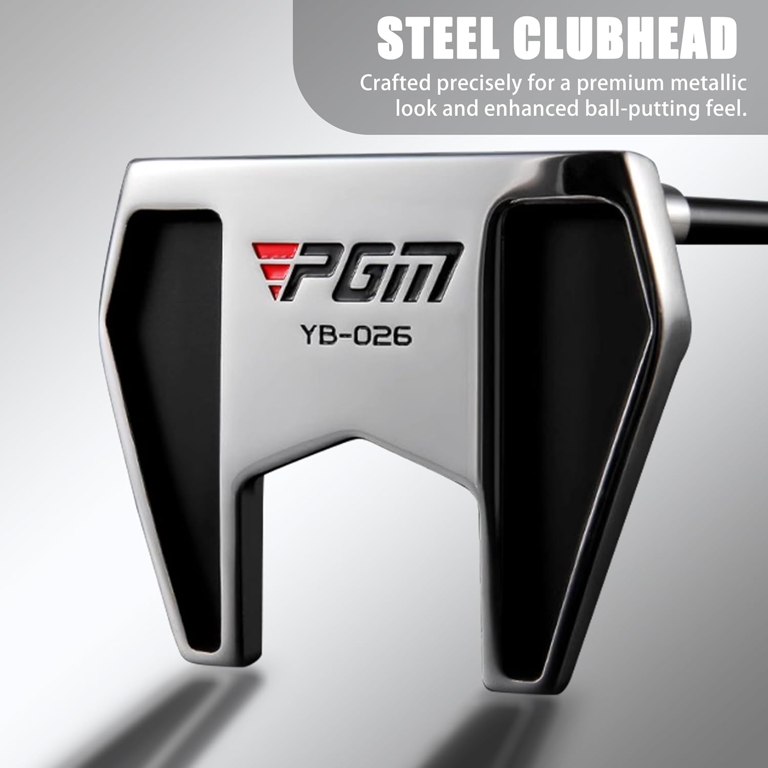 PGM Golf Putter for Men and Women - High MOI Mallet with Easy Alignment - Lightweight Graphite Shaft - Low Center of Gravity for Straighter Putts