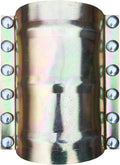 Water Pipe Repair Clamp for 6 inch Pipe(OD of The Applicable Pipe is About 6.5 inch),Leak Sealer for Pipes and Plumbing,Length 11.6 inch,Suitable for PE,PPR,Iron and Steel Pipes
