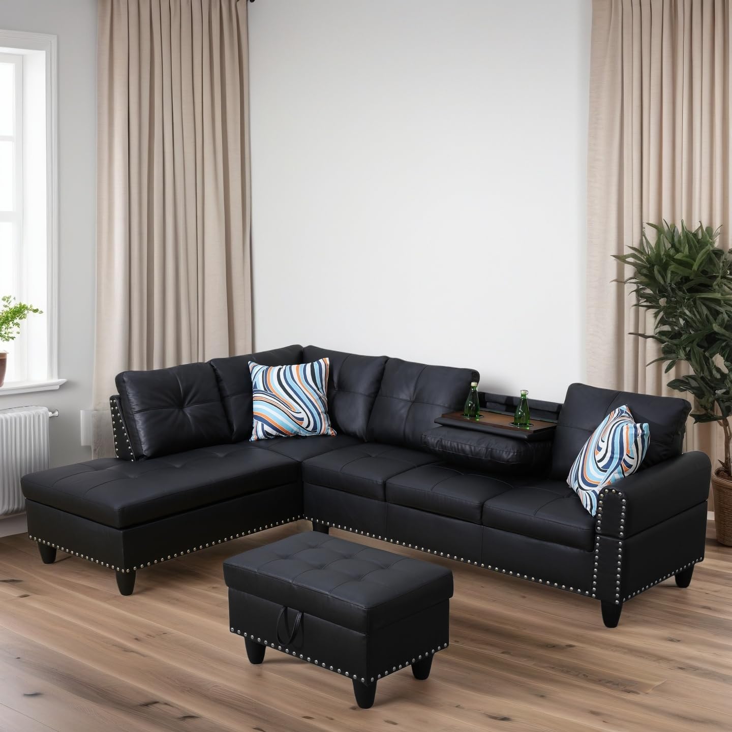 L Shaped Couches for Living Room, Sectional Couch Living Room Furniture