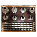Keyway Broach Kit Set of 22 inch Keyway Broach, Multi-Specification Push Tool Set, for Spline Cutting Tools