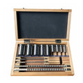 Inch Size HSS Keyway Broach Set 18pcs 4 Broaches 9 Collared Bushings 5 Shims Inch Industrial Tools for Metalworking, Lathe