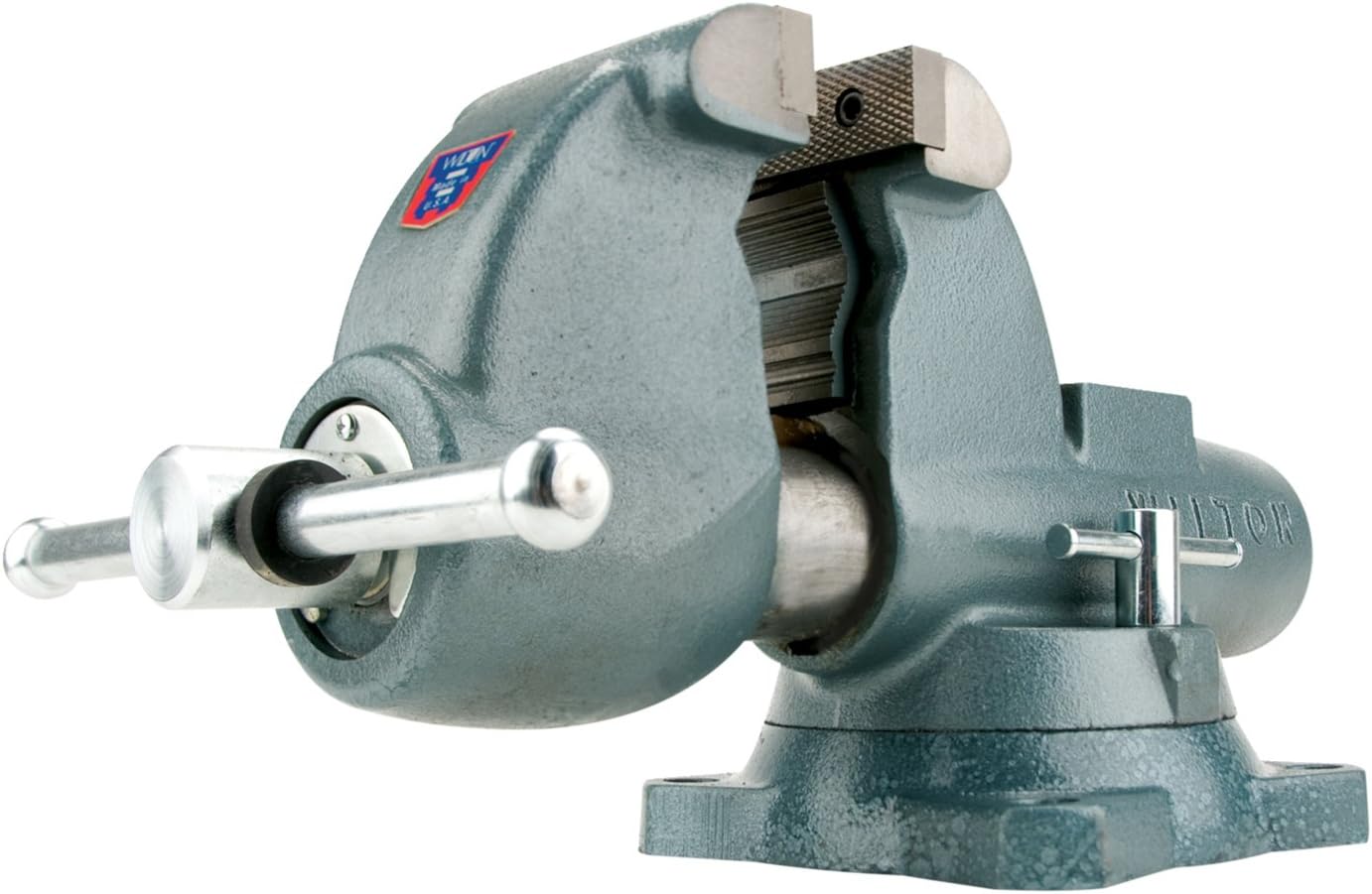 Wilton 10225 C-1 4-1/2-Inch Jaw Width by 6-Inch Opening Combination Pipe and Bench Vise