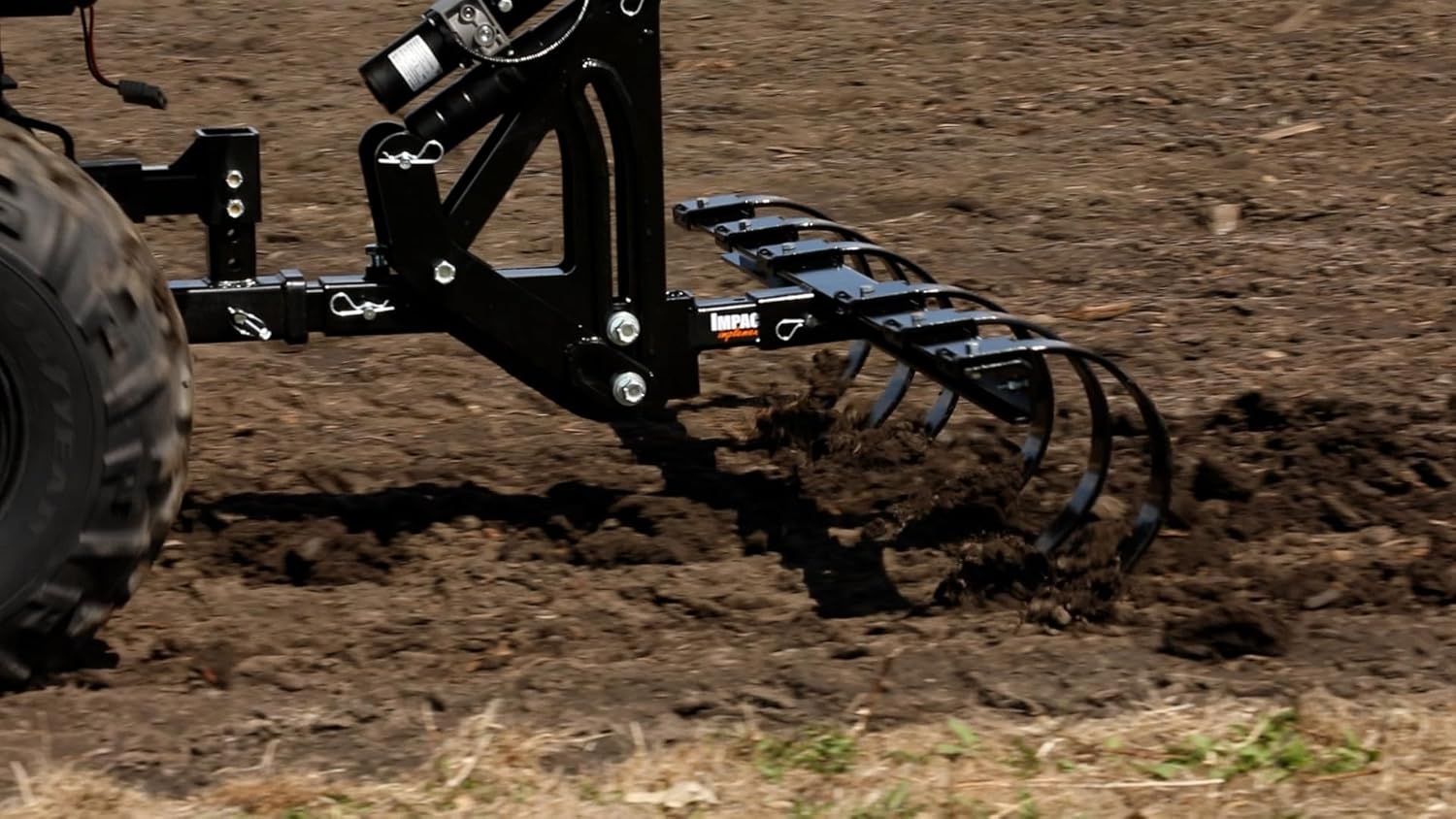 MotoAlliance Impact IMPLEMENTS® Cultivator/Chisel Plow for ATV, UTV, & Lawn/Garden Tractors. Great for Breaking up Soil and Providing a Bed for Plants, Seeds, and More.