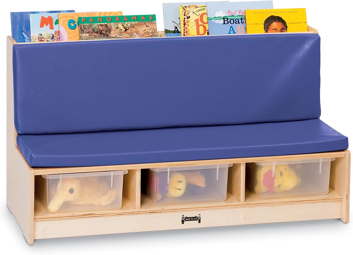 Jonti-Craft Literacy Couch, Blue