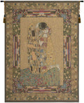C Charlotte Home Furnishings Inc The Kiss European Tapestry Wall Hanging | Viscose Cotton and Polyester Blend Wall Art | 26 in. x 38 in | Home Decor Accents | Inspired by Gustav Klimt