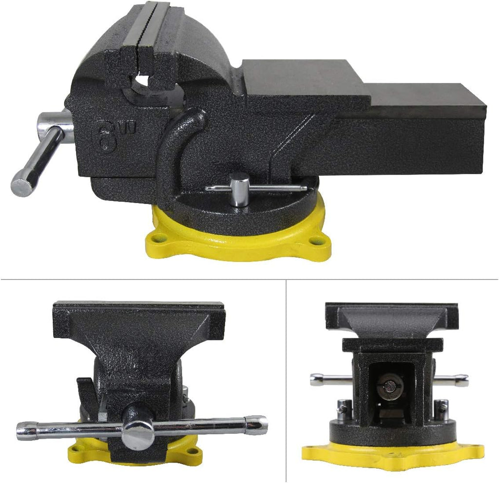 Olympia Tools 38-647 6in One-Hand Operation Quick Release Bench Vise