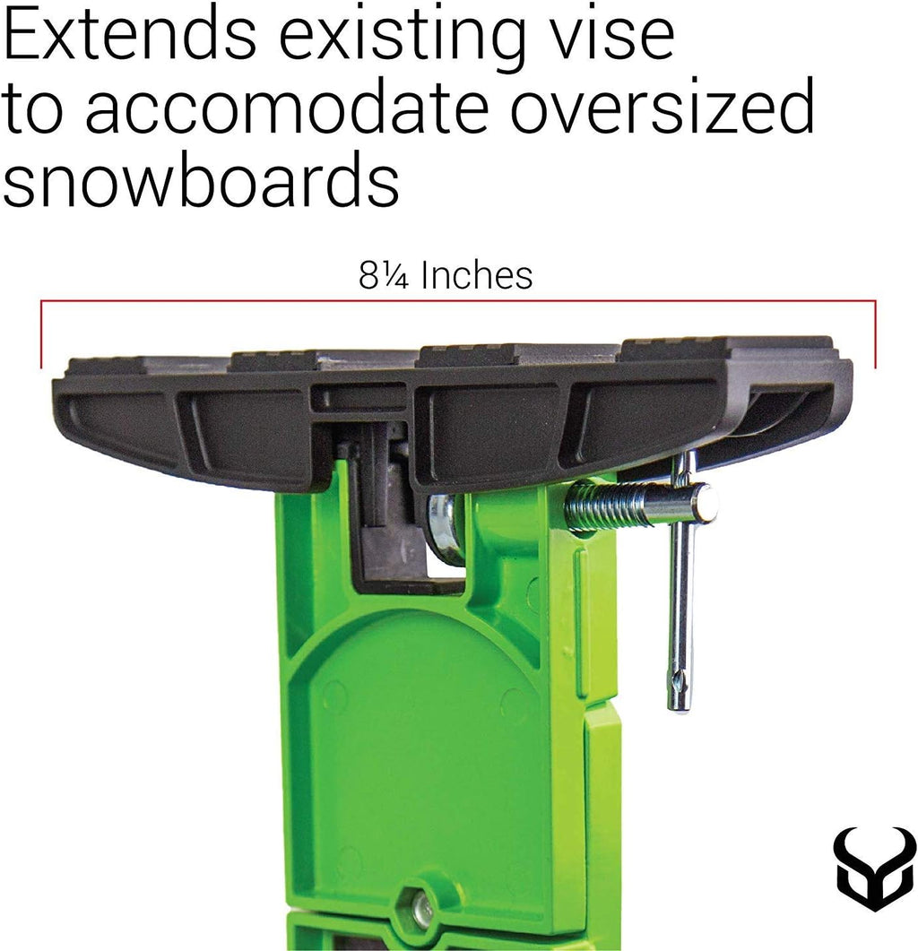 Demon United Ski and Snowboard Muzzle Vise and Universal X Vise Adapter Combo Package