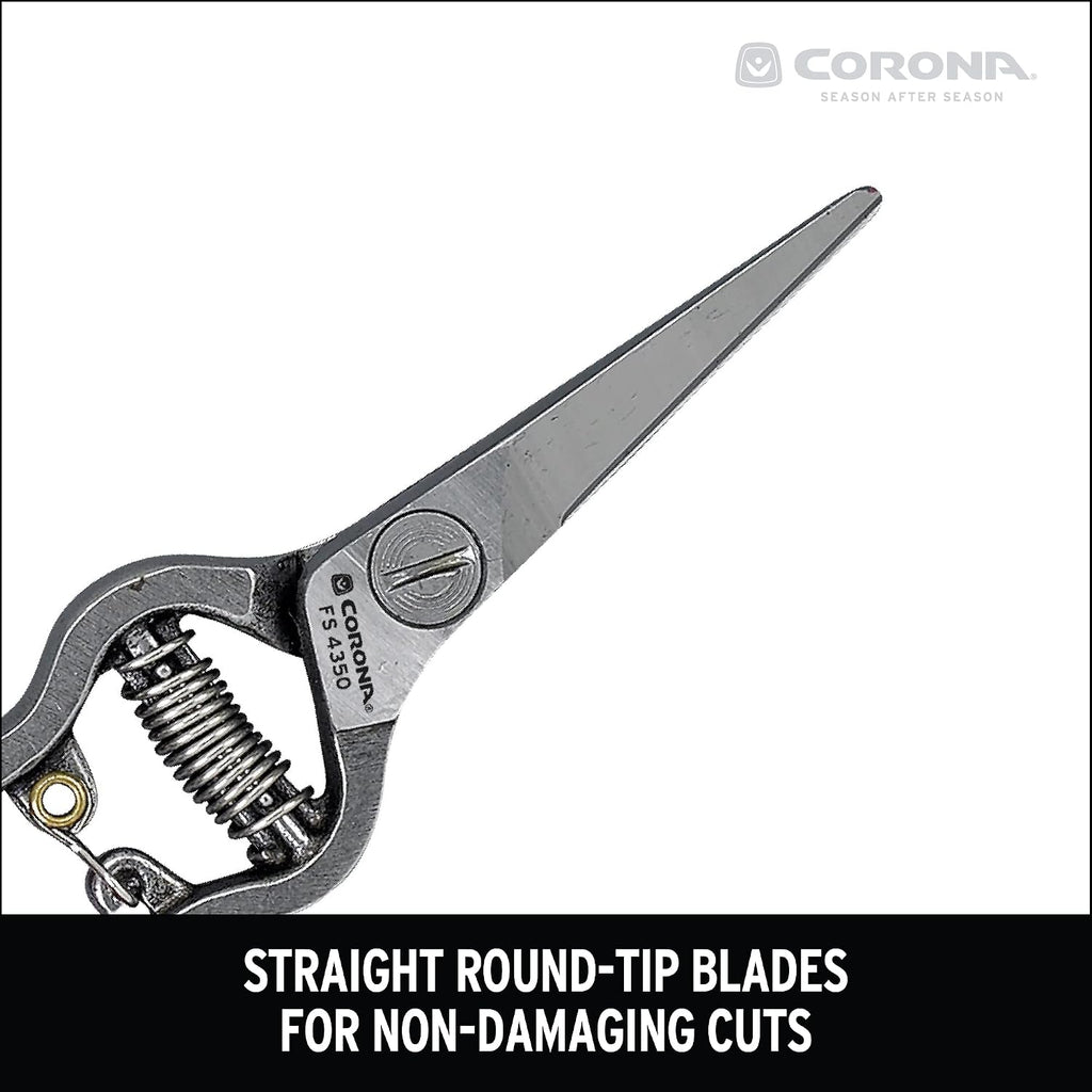 Corona FS-4350 Thinning Shears Cushioned Non-Slip Grip, Steel (Pack of 6)