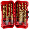48-89-4861 Fits Milwaukee Tool 25 Pc. Shockwave Impact Duty Red Helix Titanium
