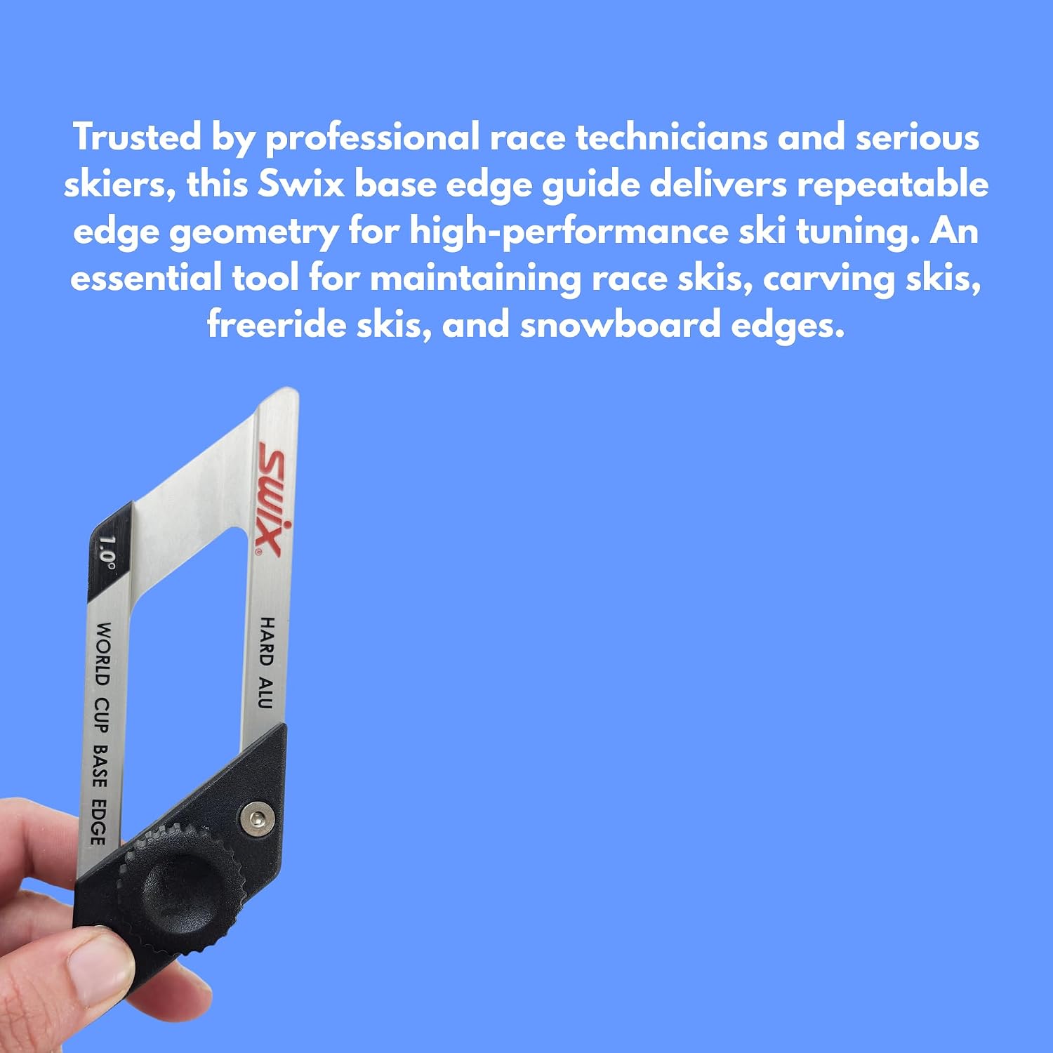 Swix World Cup Ski Base Edge Angle Beveling Aluminum Guide Tools