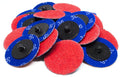 Benchmark Abrasives 2 Inch Sanding Discs Quick Change Ceramic - Drill & Die Grinder Sanding Disc for Deburring, Polishing, Rust Remover for Metal, Paint Stripper (1000 Pack) - 50 Grit