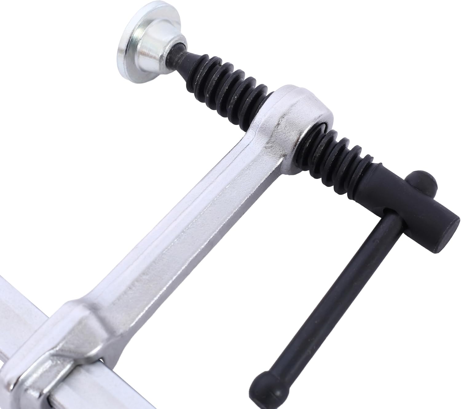 Heavy-Duty Steel Bar & F Clamp Set - Professional Drop Forged Clamps for Welding, Woodworking, Metalworking, DIY Crafts (2 pcs 12 inch x 3inch+ 2pcs 24inchx4-3/4',4pcs)