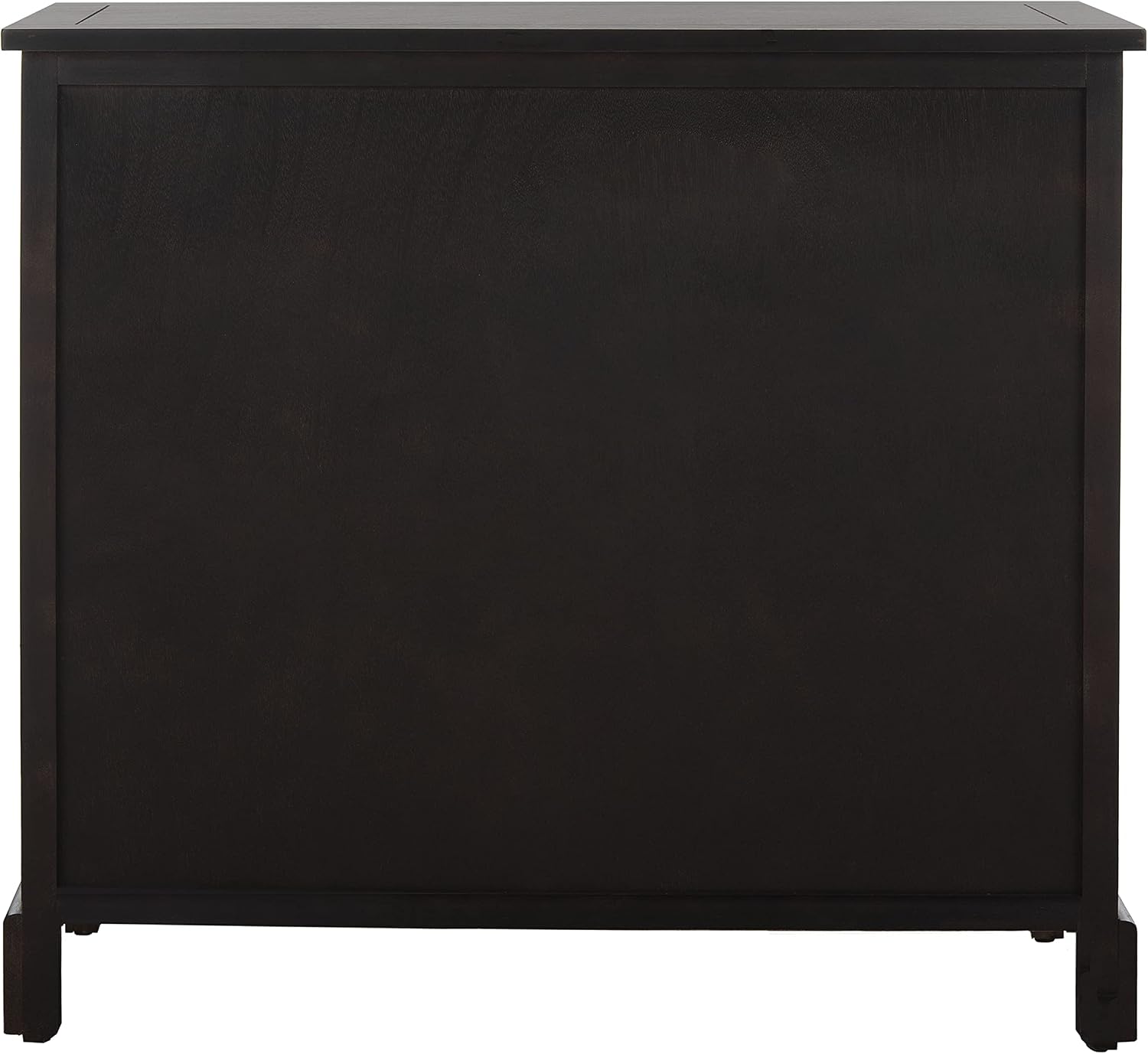 SAFAVIEH Furniture - Herman 2-Drawer Storage Unit - Brown - Solid Wood - Classic Storage Design - Ideal for Living Room, Entryway, Home Office, 29' W x 13' D x 27.5' H - Fully Assembled (AMH5702F)