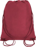 TBF Bulk Drawstring Backpack Bags Sack Pack Cinch Bag Tote Sport Storage for Gym Traveling