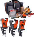 RaceWax Diamond Ski Wax Tuning Kit + All Metal World Cup Ski Vise