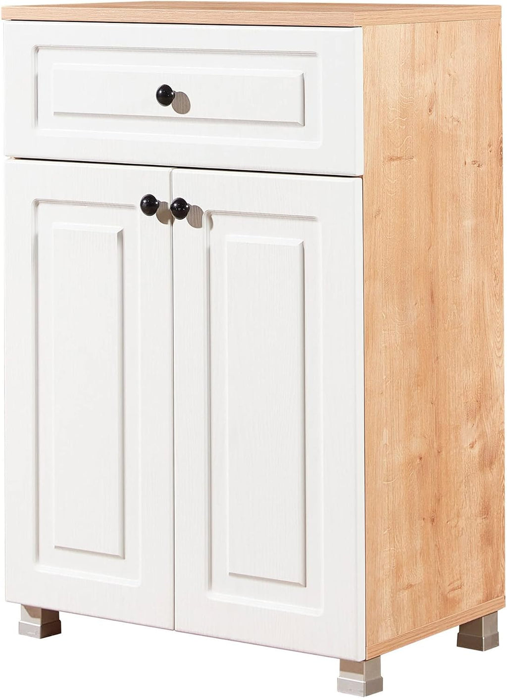 WELL HOME MOBILIARIO & DECORACIÓN Multi-Purpose Furniture, 100% Melamine Veneered Chipboard, Colour Safiro Oak Walnut
