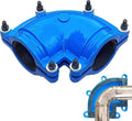Pipe Repair Clamp For 3 Inch Welded Steel Pipe Elbow(Outer Diameter of the Pipe and Elbow are about 3.5 inch),90 Degree Elbow Leak Sealer,Long Radius,Only Suitable for Welded Steel Pipes