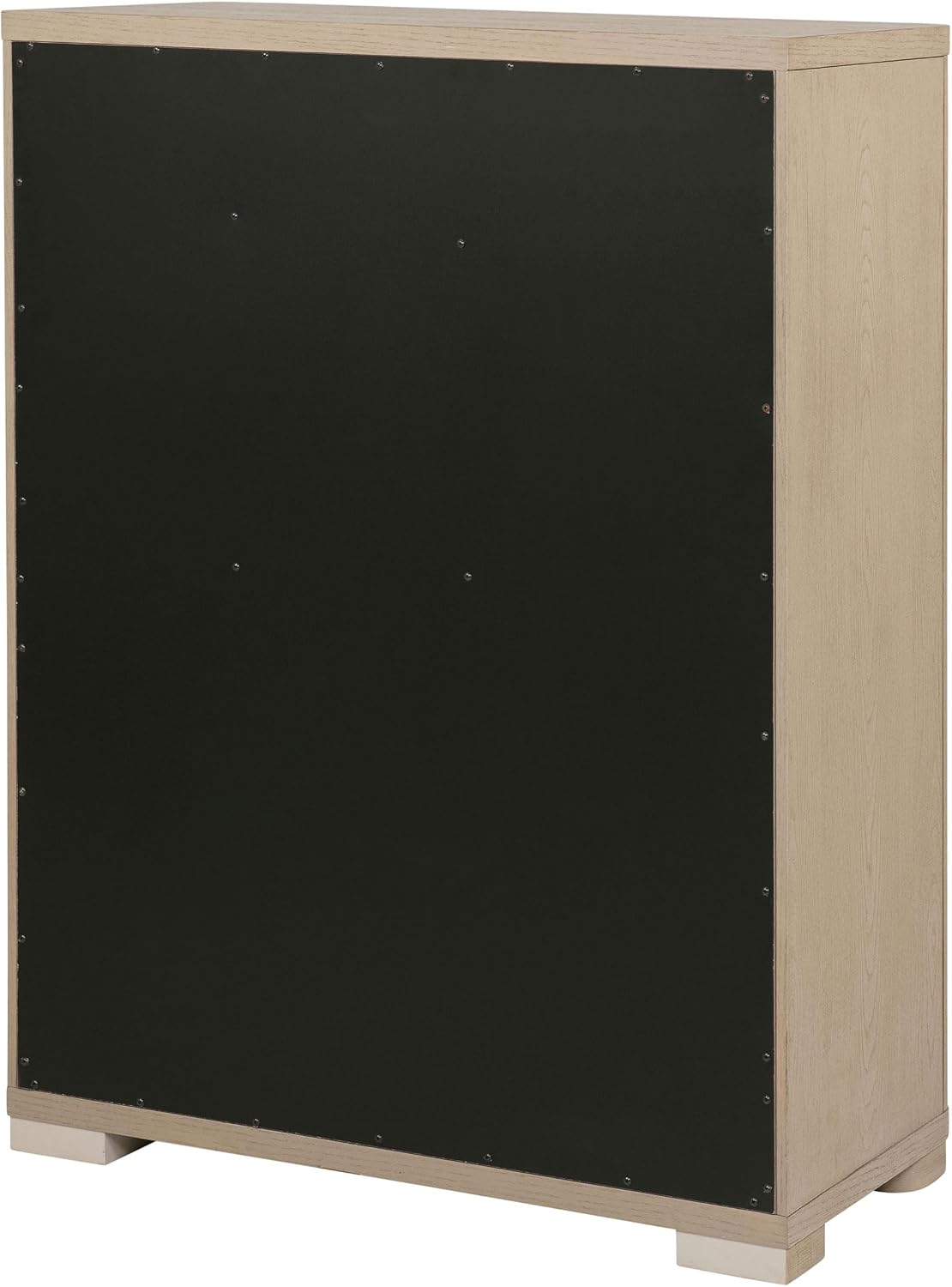 Coaster Home Furnishings - Ladera - Wood - 5-Drawer Chest of Drawers with Brushed Nickel Fingertip Pulls and French Dovetail Fronts - Contemporary - Bedroom - Light Elm - 225085