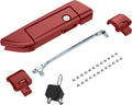 Tour Pack Latches Hinges Fit for Harley Touring Razor Chopped King Pak Road King Road Glide Street Glide Electra Glide 2014-2025 Redline Red