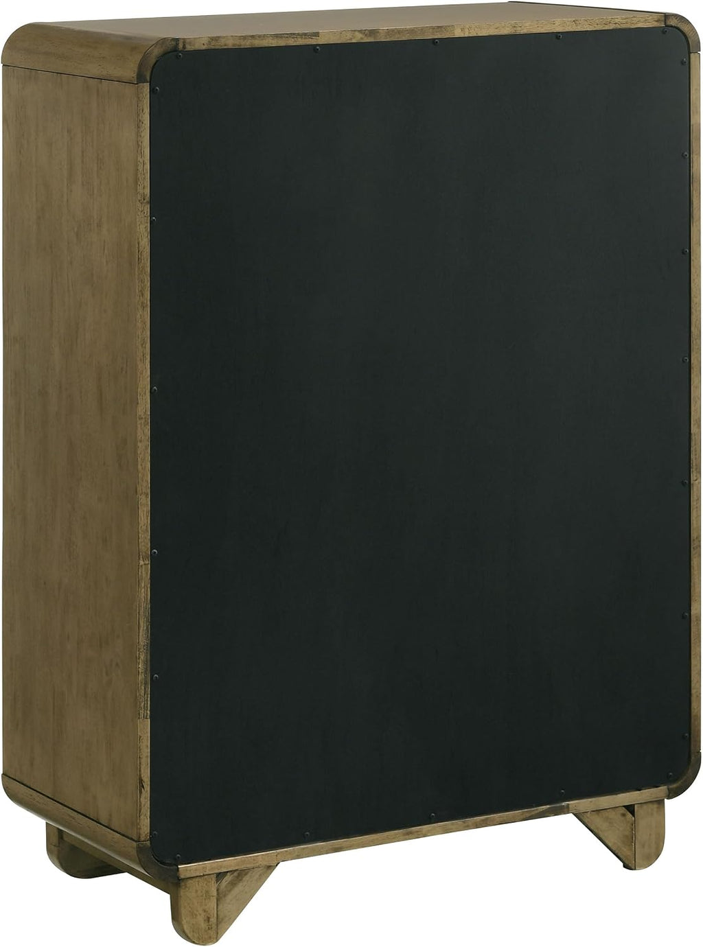 Coaster Home Furnishings - Amsbury - Wood - 5-Drawer Chest with Matte Nickel Hardware, Metal Glides and Curved Handles - Transitional - Bedroom - Nutmeg - 224275