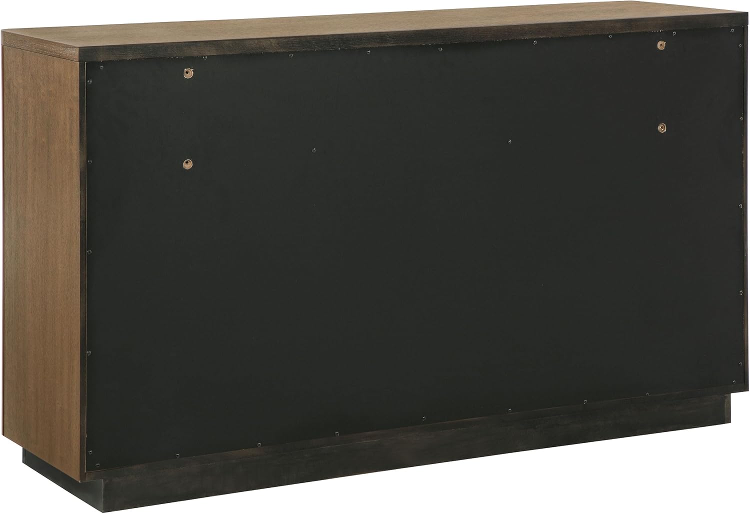 Coaster Home Furnishings - Terrace - Wood - 6-Drawer Dresser Cabinet with Transitional Style, Rectangular Structure, Brown-Toned Hardware, Felt-Lined Top Drawers - Ash Brown - 224903