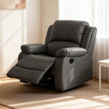 Manual Recliner Chair, Lazy Leather Recliner, Perfect for Lounging in the Living Room, Home Theater and Bedroom, an Excellent Gift for Home