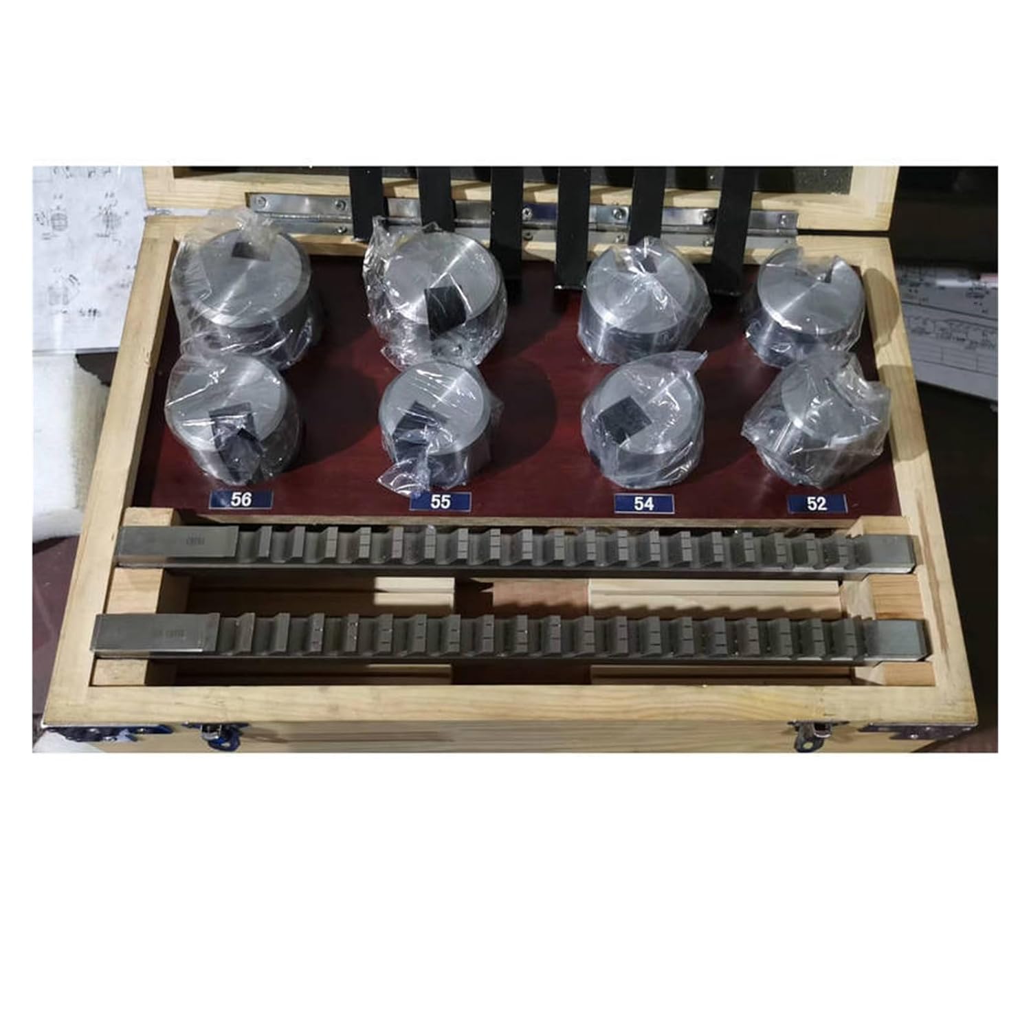 16PCS Metric Size Keyway Broach Set, High Speed Steel Keyway Cutting Tool for CNC Lathe Metalworking Heat Resistance