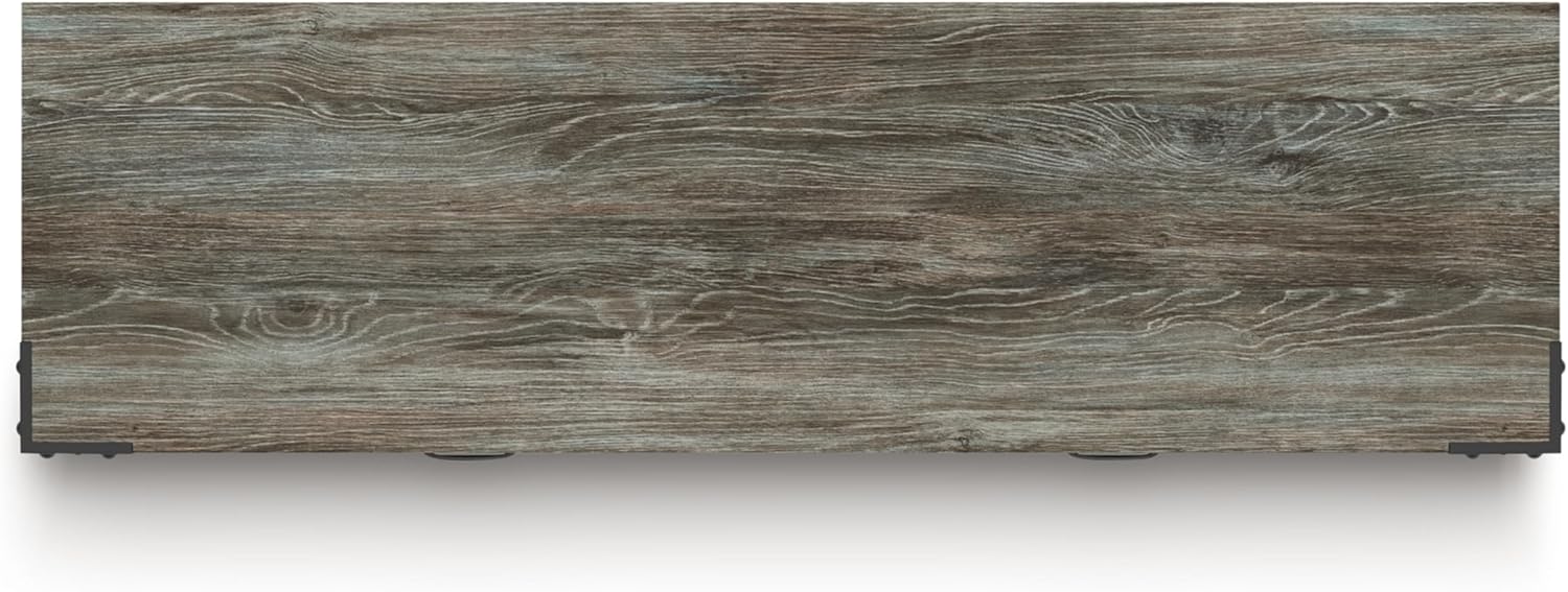 Signature Design by Ashley Frandern Casual Rustic Dresser with 6 Smooth-Gliding Drawers, Meets ASTM International Safety Standards, Wood and Decorative Laminate, Gray