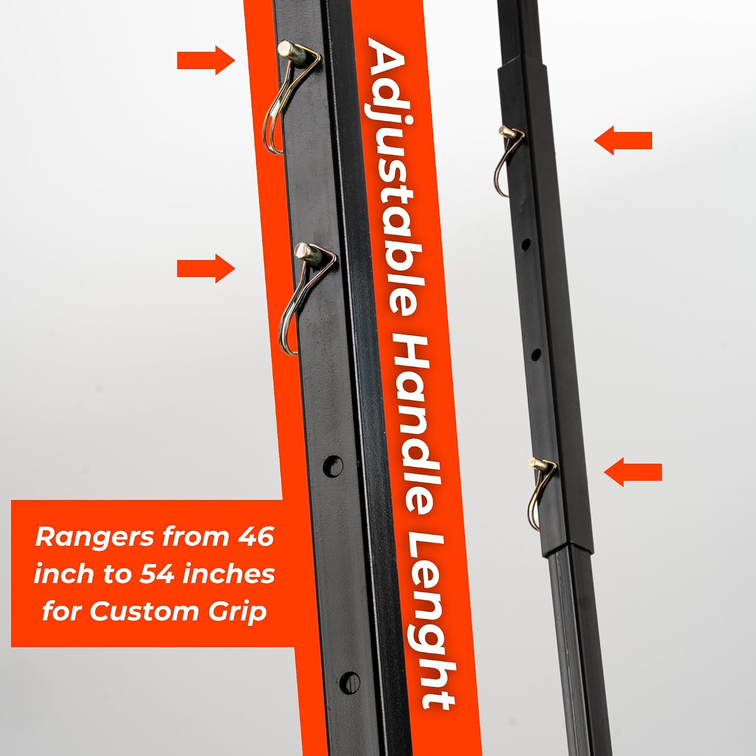 Broad Fork for Gardening - Portable and Ergonomic Broadfork Garden Tool Cultivator Tiller with 6+5 Sharp Tines - Heavy Duty Pitchfork, with Thickened Design