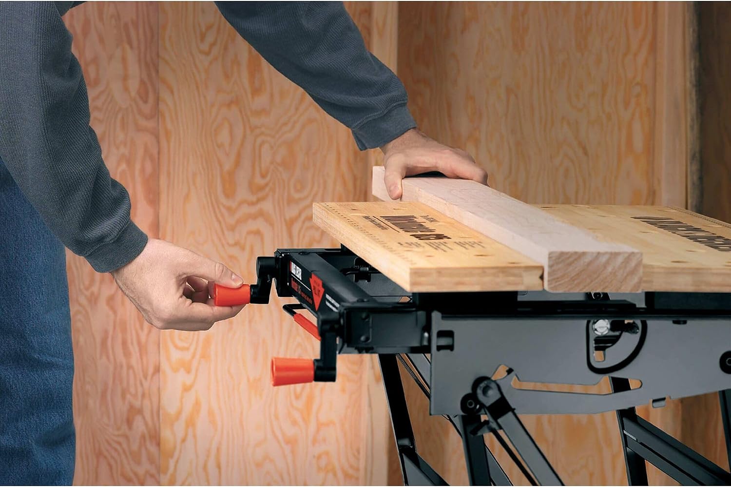 BLACK+DECKER Workmate 825 Deluxe Dual-Height Workbench, WM825-XJ