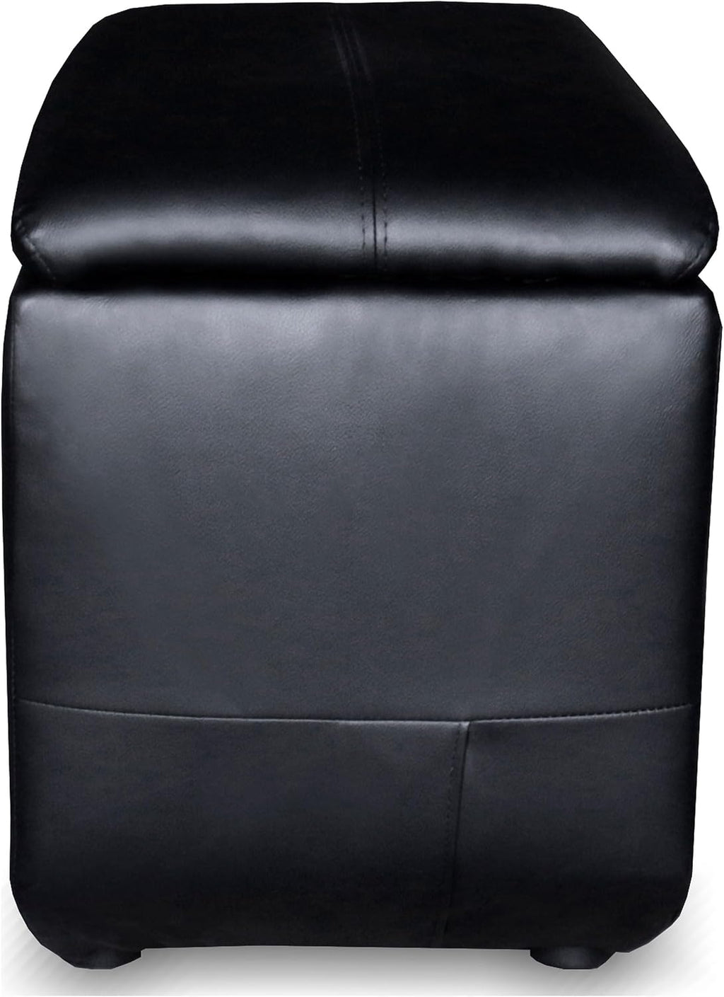 Coaster Home Furnishings - Cyrus - Wood - 7-Piece Upholstered Theater Seating with Cup Holders, Manual Recline and Hidden Storage - Living Room & Home Theater - Black - 600001-S5B